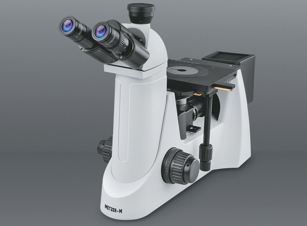 ADVANCED CO - AXIAL INVERTED TRINOCULAR METALLURGICAL MICROSCOPE VISION PLUS - 5000 ITM (MAX)