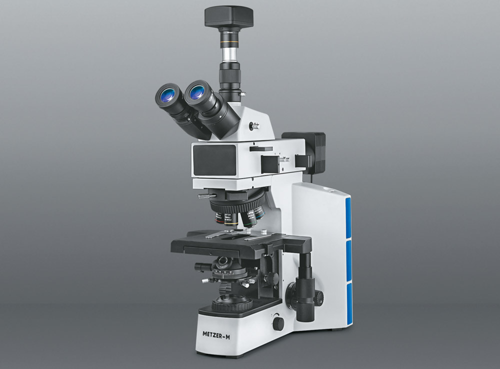 CO-AXIAL TRINOCULAR RESEARCH METALLURGICAL MICROSCOPE VISION PLUS - 5000 TMM (PRO)