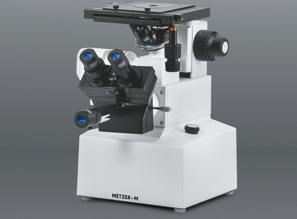 CO - AXIAL INVERTED TRINOCULAR METALLURGICAL MICROSCOPE VISION PLUS - 5000 ITM