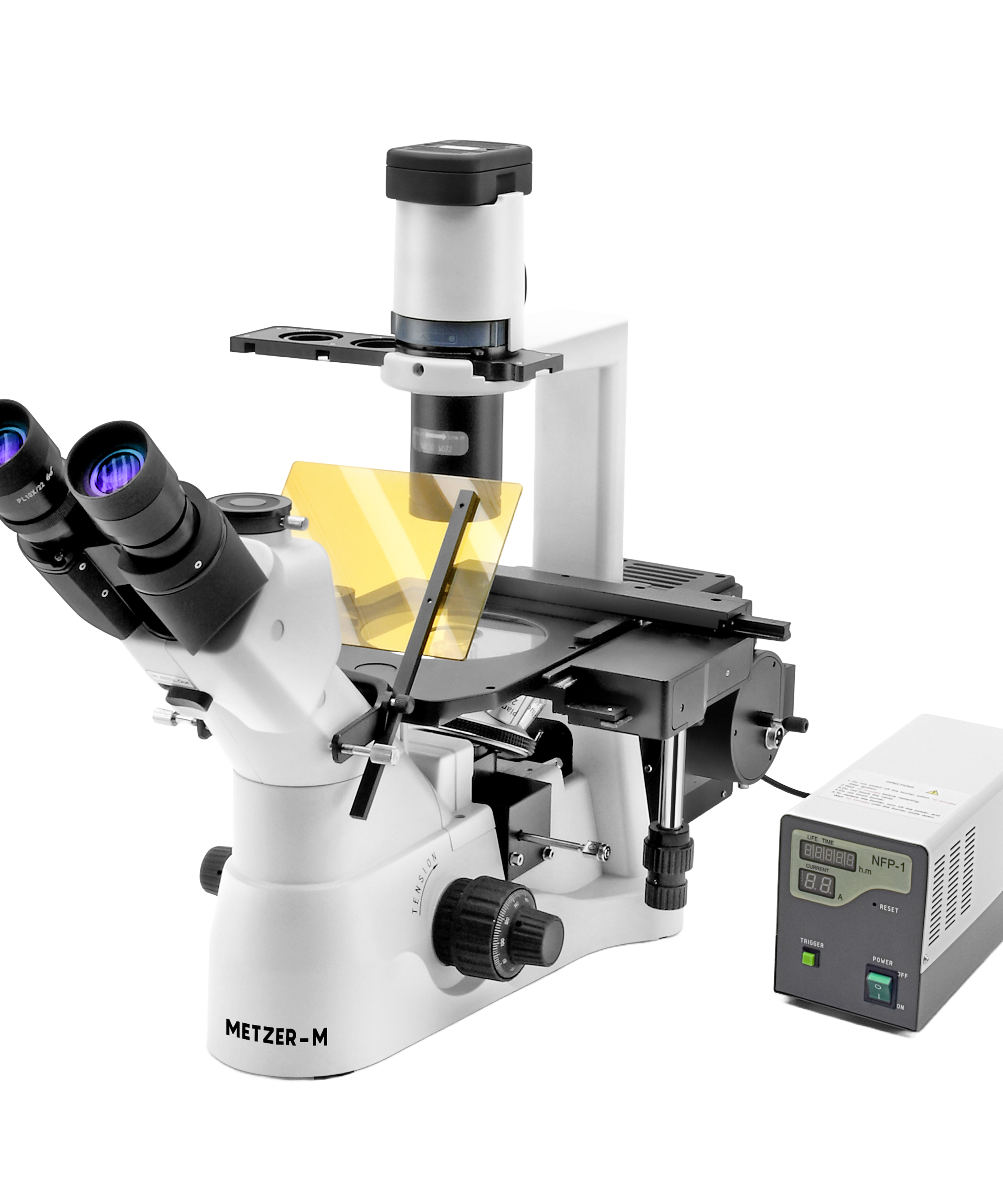 TRINOCULAR TISSUE CULTURE MICROSCOPE – 6000 TTCM FL (MAX)