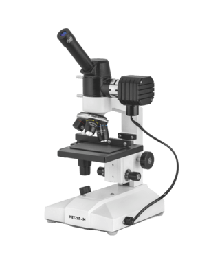 INCLINED MONOCULAR METALLURGICAL MICROSCOPE